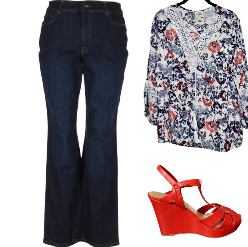 Nine West Dark Wash Jeans